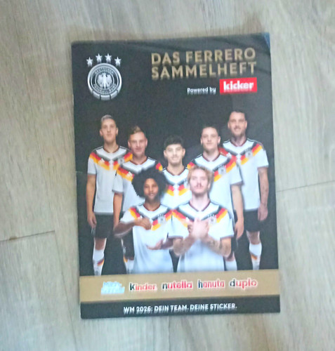 Ferrero sammelheft 2026 - wm,
