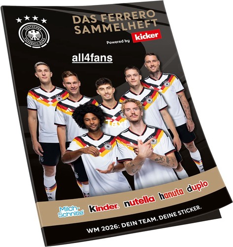 Dfb ferrero sammelheft - ferrero,