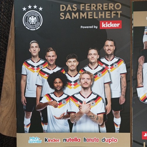 Dfb ferrero sammelheft - ferrero,